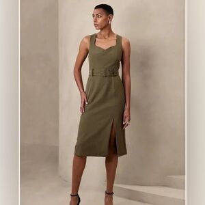 Banana Republic Midi Sheath Dress - NEW WITH TAGS